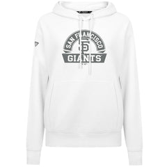 San Francisco Giants Levelwear Women's Adorn Banner Arch Hoodie - White Hoodies