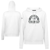 Toronto Blue Jays Levelwear Women's Adorn Banner Arch Hoodie - White Hoodies