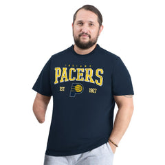 Indiana Pacers G-III Sports by Carl Banks Adaptive Classic Team Spirit Short Sleeve T-Shirt Navy