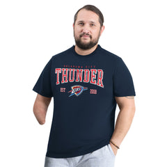 Oklahoma City Thunder G-III Sports by Carl Banks Adaptive Classic Team Spirit Short Sleeve T-Shirt Navy