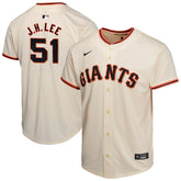 MLB Jung Hoo Lee San Francisco Giants Nike Youth Home Player Game Jersey - Cream