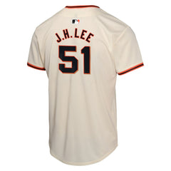 MLB Jung Hoo Lee San Francisco Giants Nike Youth Home Player Game Jersey - Cream