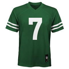 NFL Justin Fields New York Jets Youth Replica Player Jersey - Legacy Green