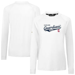Cleveland Guardians Levelwear Women's Slender Glide T-Shirt - White T-shirts