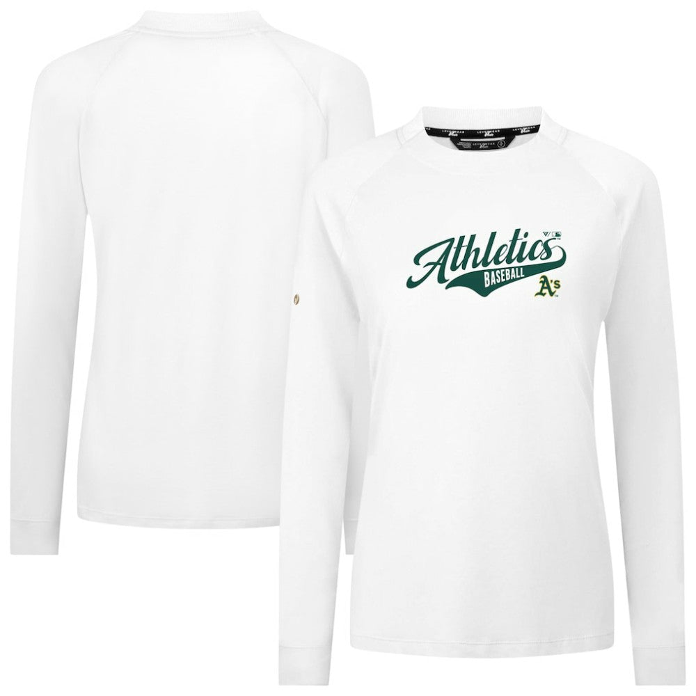 Athletics Levelwear Women's Slender Glide T-Shirt - White T-shirts