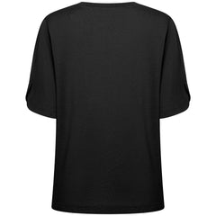 Kansas City Royals Levelwear Women's Bloom Sizzle T-Shirt - Black T-shirts