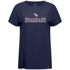 Cleveland Guardians Levelwear Women's Influx Journey T-Shirt - Navy T-shirts