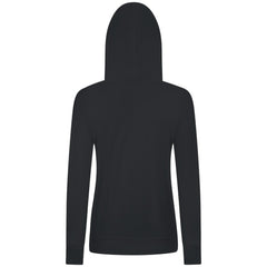 Miami Marlins Levelwear Women's Relay Banner Arch Long Sleeve T-Shirt Hoodie - Black Hoodies