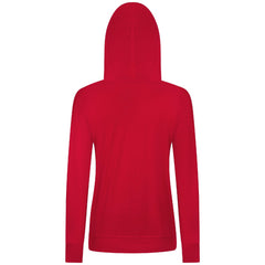 Cincinnati Reds Levelwear Women's Relay Banner Arch Long Sleeve T-Shirt Hoodie - Red Hoodies
