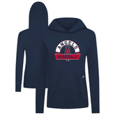 Los Angeles Angels Levelwear Women's Relay Banner Arch Long Sleeve T-Shirt Hoodie - Navy Hoodies