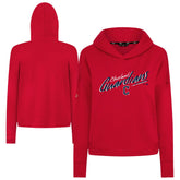Cleveland Guardians Levelwear Women's Sweet Sizzle Tri-Blend Hoodie - Red Hoodies