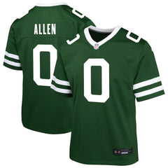 NFL Braelon Allen New York Jets Youth Team Game Jersey - Green