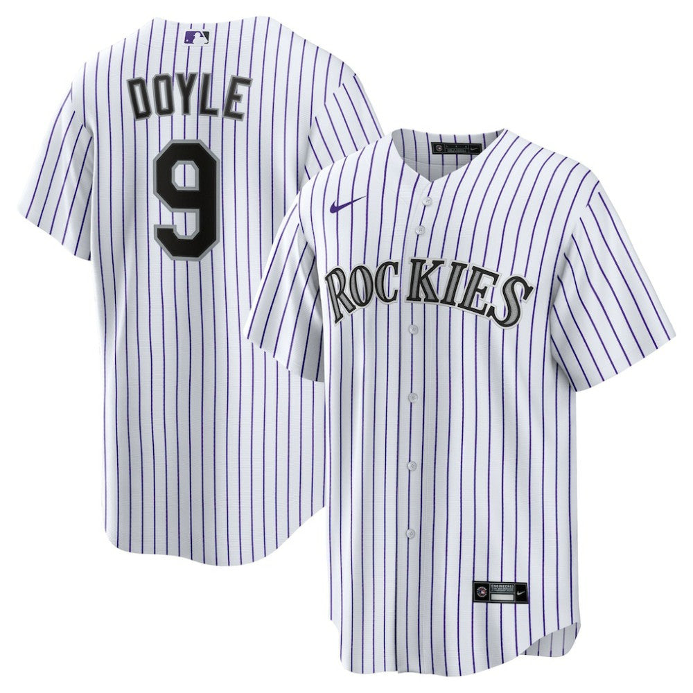MLB Brenton Doyle Colorado Rockies Nike Youth Home Replica Jersey - White