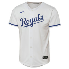 MLB Salvador Perez Kansas City Royals Nike Youth Home Replica Jersey - White