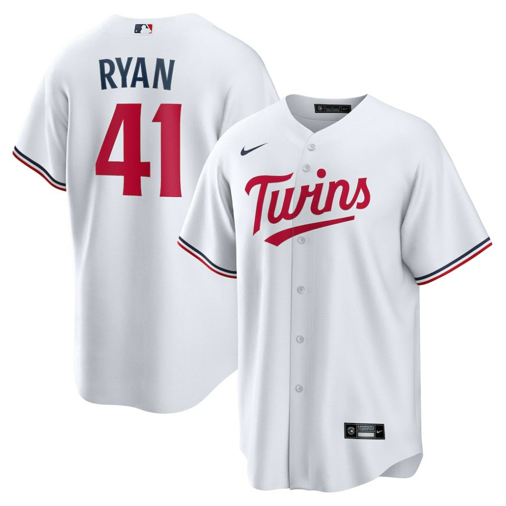 MLB Joe Ryan Minnesota Twins Nike Youth Home Replica Jersey - White