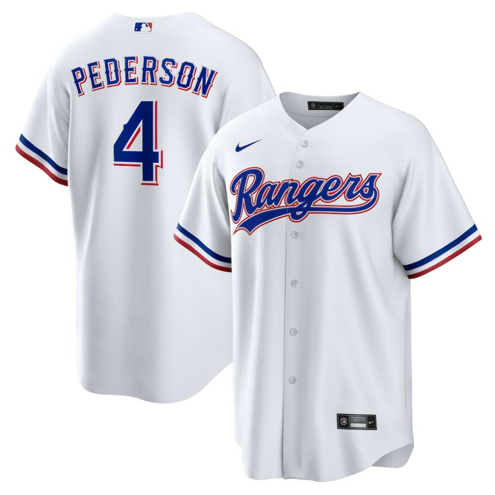 MLB Joc Pederson Texas Rangers Nike Youth Home Replica Jersey - White
