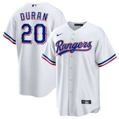 MLB Ezequiel Duran Texas Rangers Nike Youth Home Replica Jersey - White