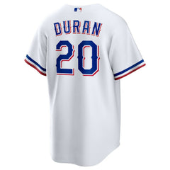 MLB Ezequiel Duran Texas Rangers Nike Youth Home Replica Jersey - White