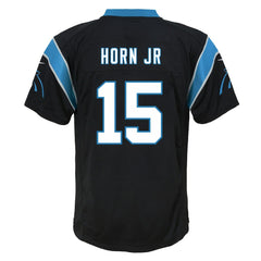 NFL Jimmy Horn Jr. Carolina Panthers Youth Team Game Jersey - Black