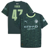Phil Foden Manchester City x EA SPORTS FC 2025/26 Fourth Jersey Green