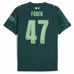 Phil Foden Manchester City x EA SPORTS FC 2025/26 Fourth Jersey Green