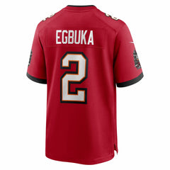 NFL Emeka Egbuka Tampa Bay Buccaneers Team Game Jersey - Red
