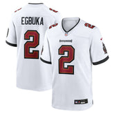 NFL Emeka Egbuka Tampa Bay Buccaneers Game Jersey - White