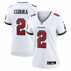 Emeka Egbuka Tampa Bay Buccaneers Women's Game Jersey White