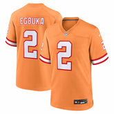 NFL Emeka Egbuka Tampa Bay Buccaneers Alternate 2 Game Jersey - Creamsicle