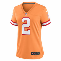 NFL Emeka Egbuka Tampa Bay Buccaneers Women's Alternate 2 Game Jersey - Creamsicle