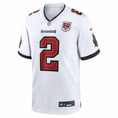NFL Emeka Egbuka Tampa Bay Buccaneers 50th Season Game Jersey - White