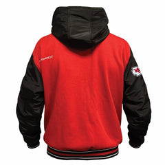 Kansas City Chiefs ActionHeat 5V Battery Heated Full-Snap Varsity Jacket Red/Black