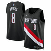 NBA Deni Avdija Portland Trail Blazers Unisex Swingman Jersey - Icon Edition - Black