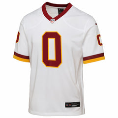 NFL Mike Sainristil Washington Commanders Youth Alternate 2 Game Jersey - White