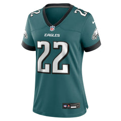 NFL Mac McWilliams Philadelphia Eagles Women's Team Game Jersey - Midnight Green