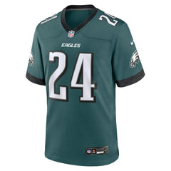 NFL Andrew Mukuba Philadelphia Eagles Team Game Jersey - Midnight Green