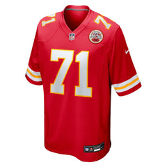 NFL Josh Simmons Kansas City Chiefs Team Game Jersey - Red