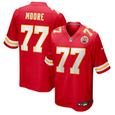 Jaylon Moore Kansas City Chiefs Team Game Jersey Red
