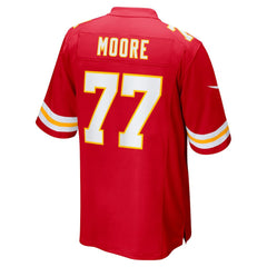 NFL Jaylon Moore Kansas City Chiefs Team Game Jersey - Red
