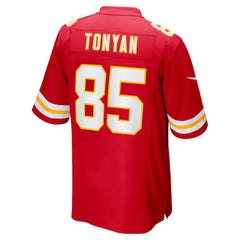 NFL Robert Tonyan Kansas City Chiefs Team Game Jersey - Red