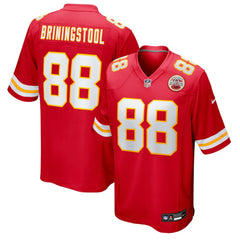 NFL Jake Briningstool Kansas City Chiefs Team Game Jersey - Red