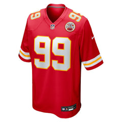 NFL Jerry Tillery Kansas City Chiefs Team Game Jersey - Red