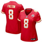 NFL Kristian Fulton Kansas City Chiefs Women's Team Game Jersey - Red