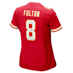NFL Kristian Fulton Kansas City Chiefs Women's Team Game Jersey - Red