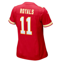 NFL Jalen Royals Kansas City Chiefs Women's Team Game Jersey - Red