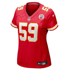 NFL Cooper McDonald Kansas City Chiefs Women's Team Game Jersey - Red