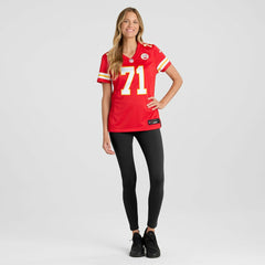 NFL Josh Simmons Kansas City Chiefs Women's Team Game Jersey - Red