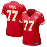 Jaylon Moore Kansas City Chiefs Women's Team Game Jersey Red