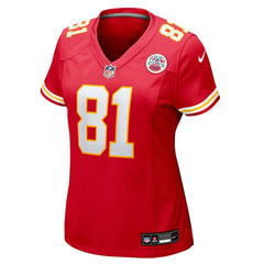 NFL Nikko Remigio Kansas City Chiefs Women's Team Game Jersey - Red