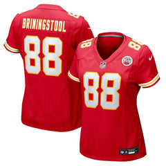 NFL Jake Briningstool Kansas City Chiefs Women's Team Game Jersey - Red